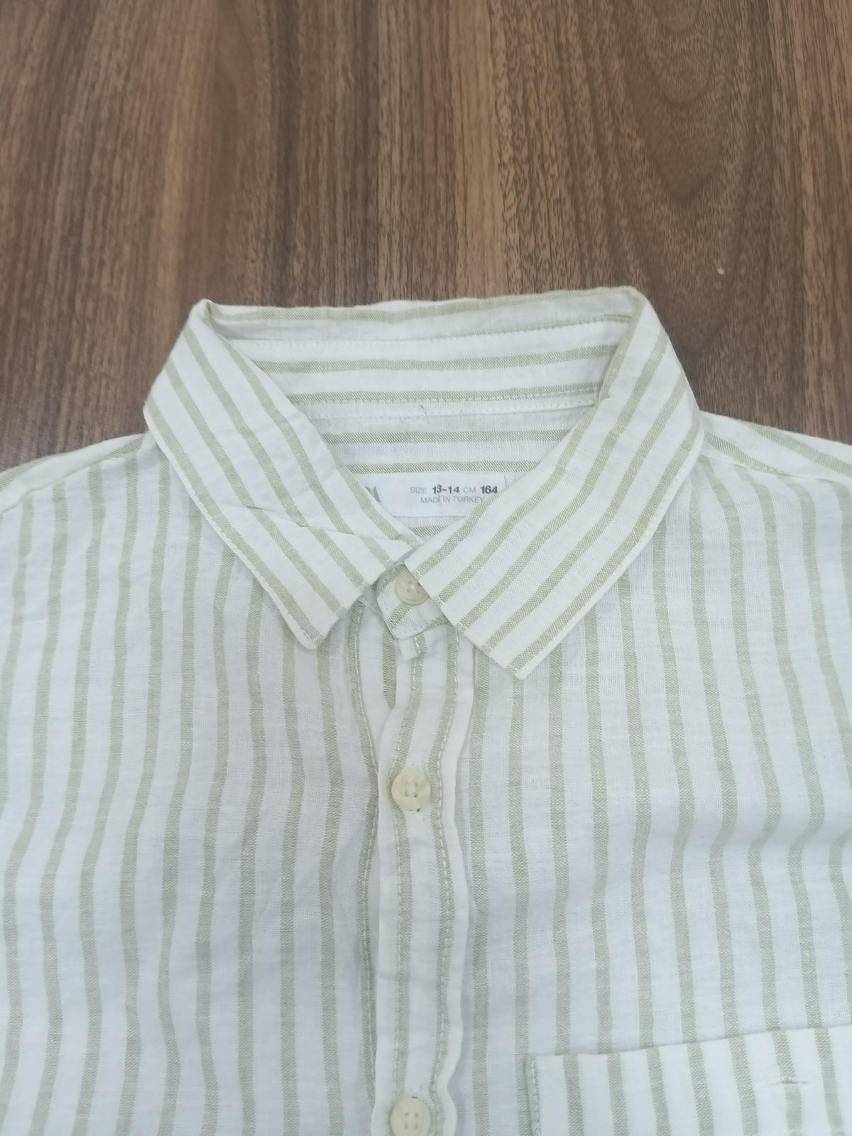 Men's Shirt-Striped-Linen-Thrift