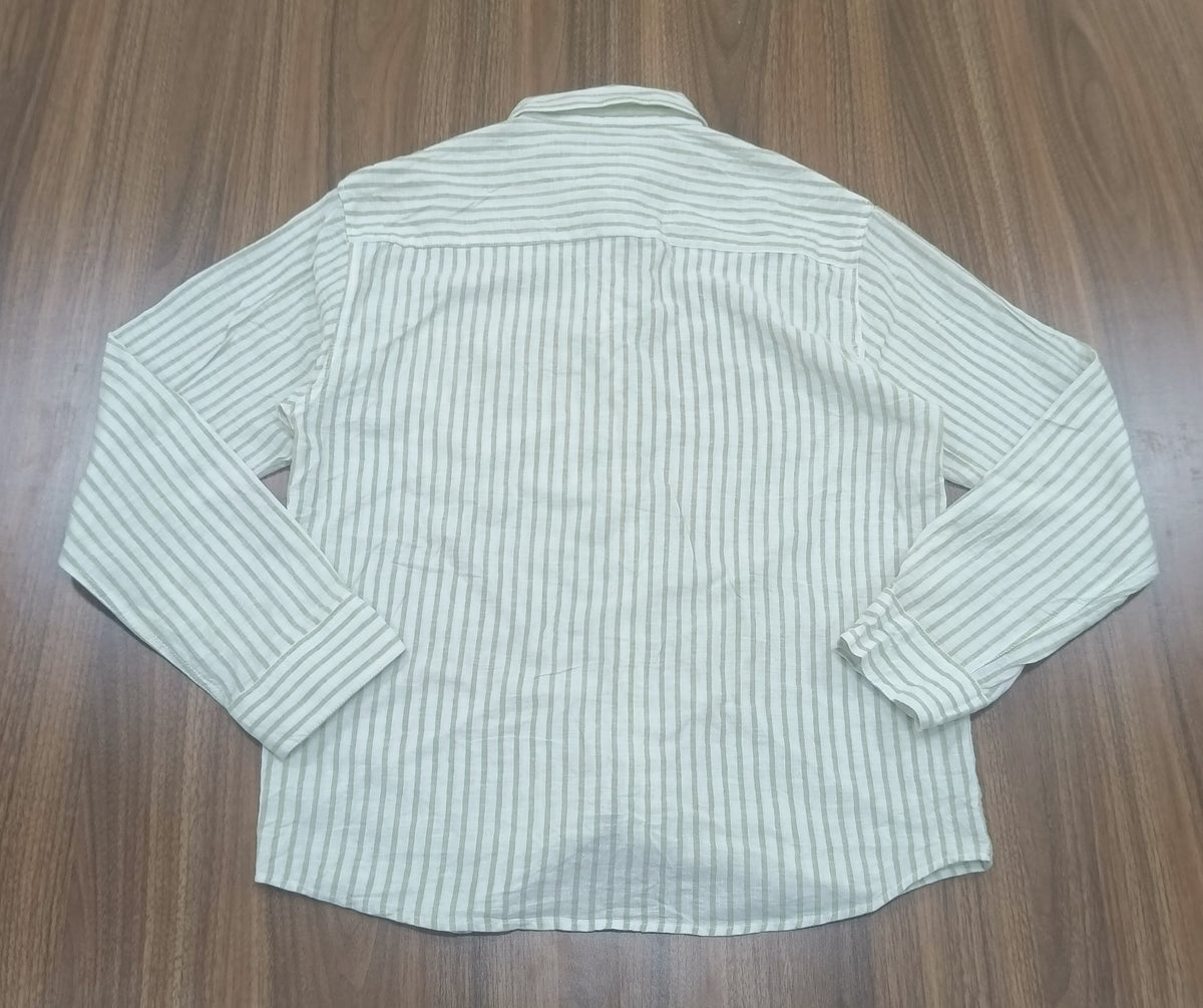 Men's Shirt-Striped-Linen-Thrift
