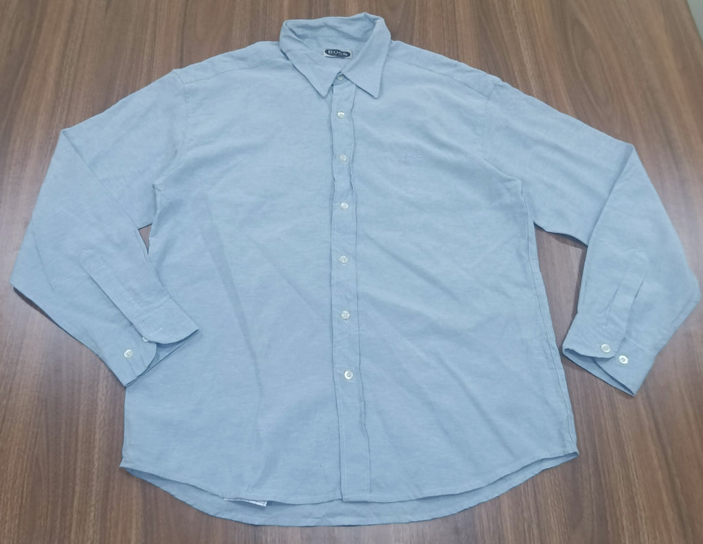 Men's Shirt-Sky Blue-Thrift
