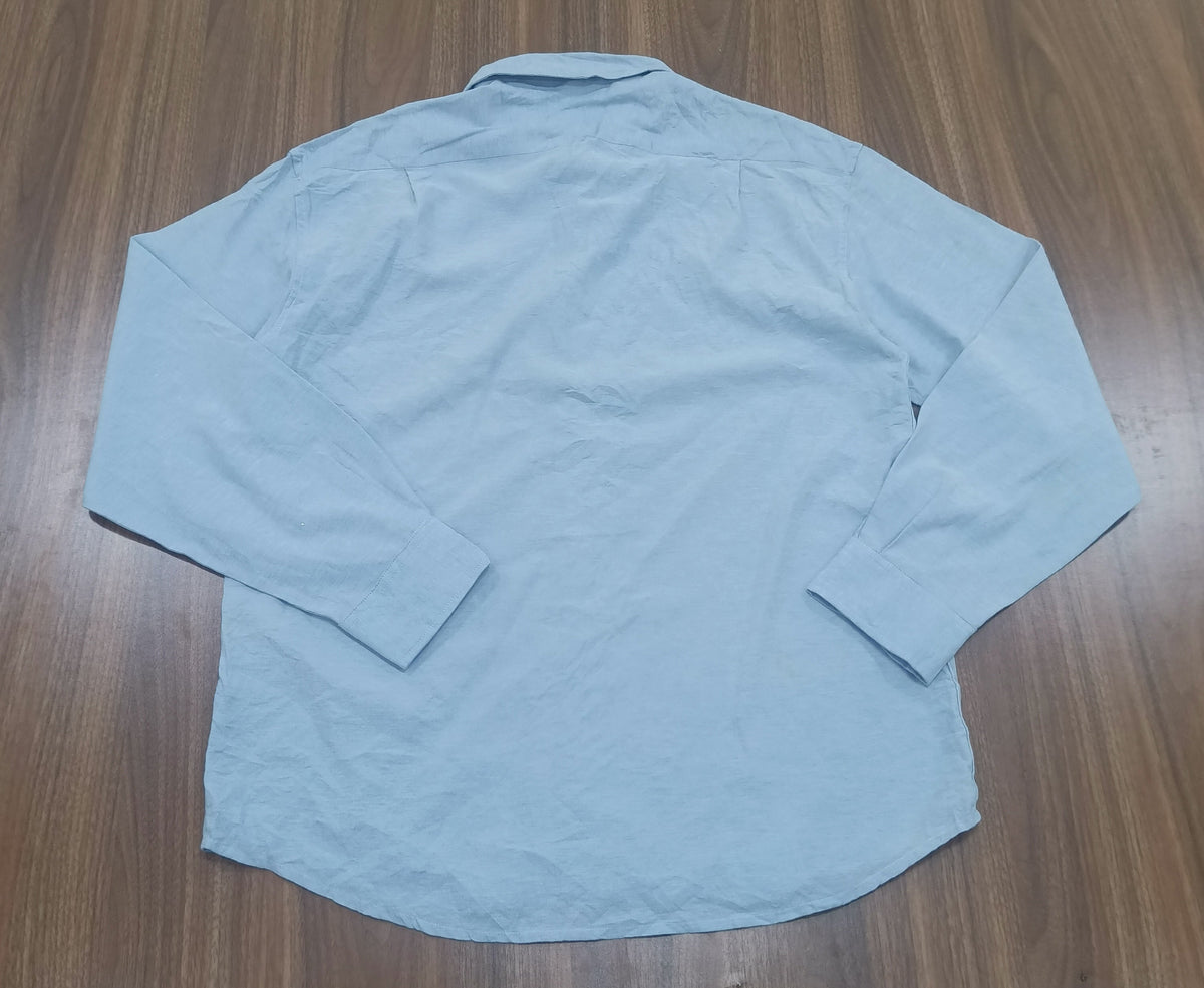 Men's Shirt-Sky Blue-Thrift