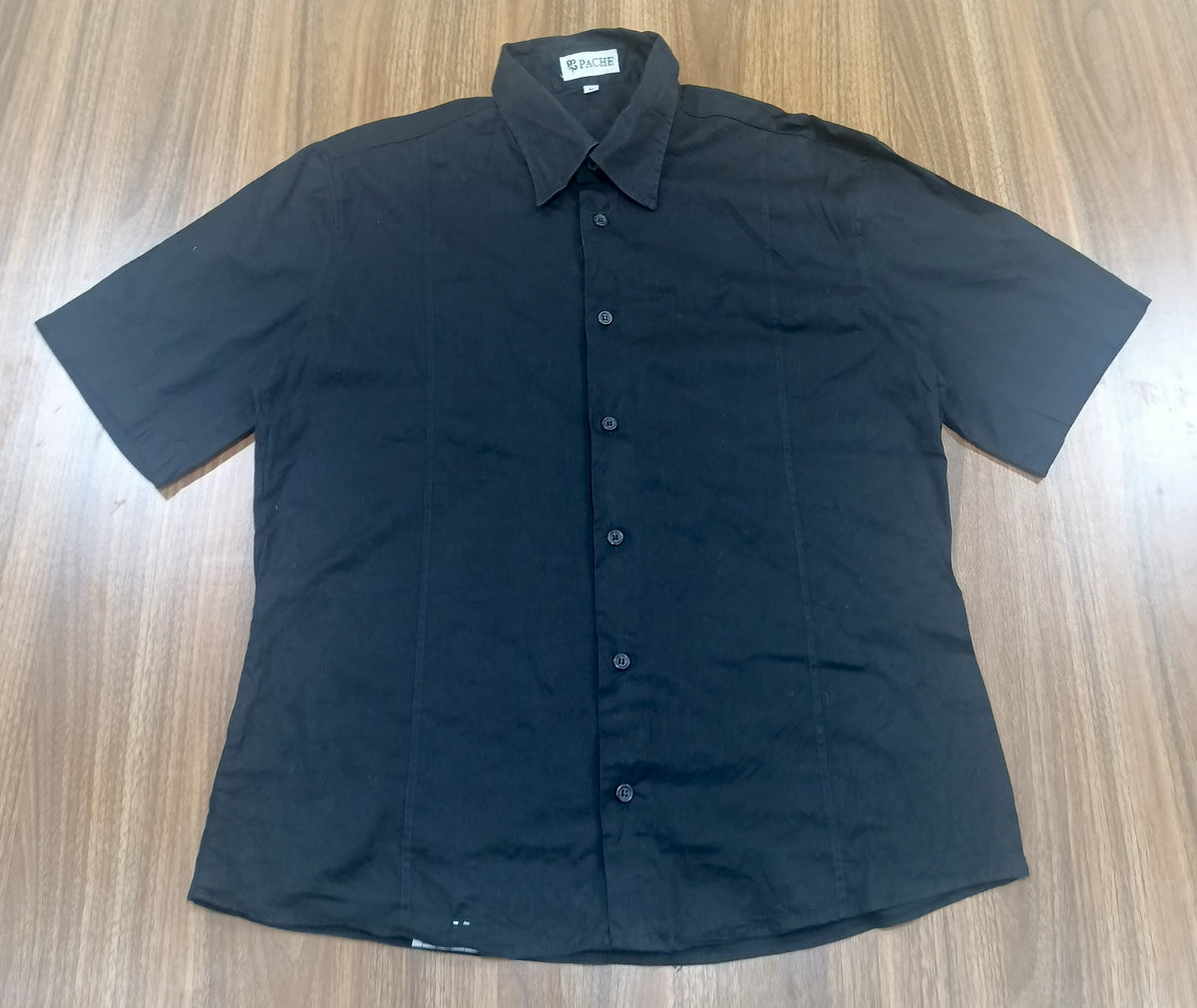 Men's Shirt-Black-Thrift