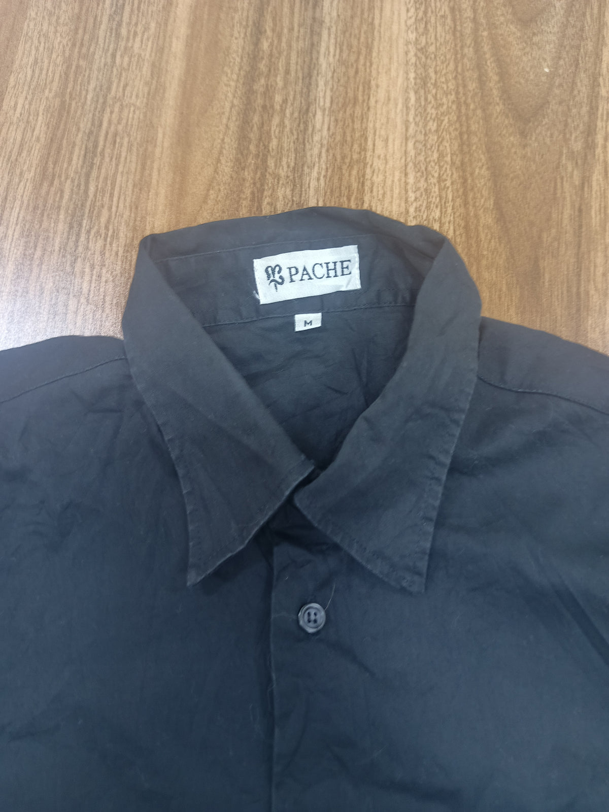 Men's Shirt-Black-Thrift