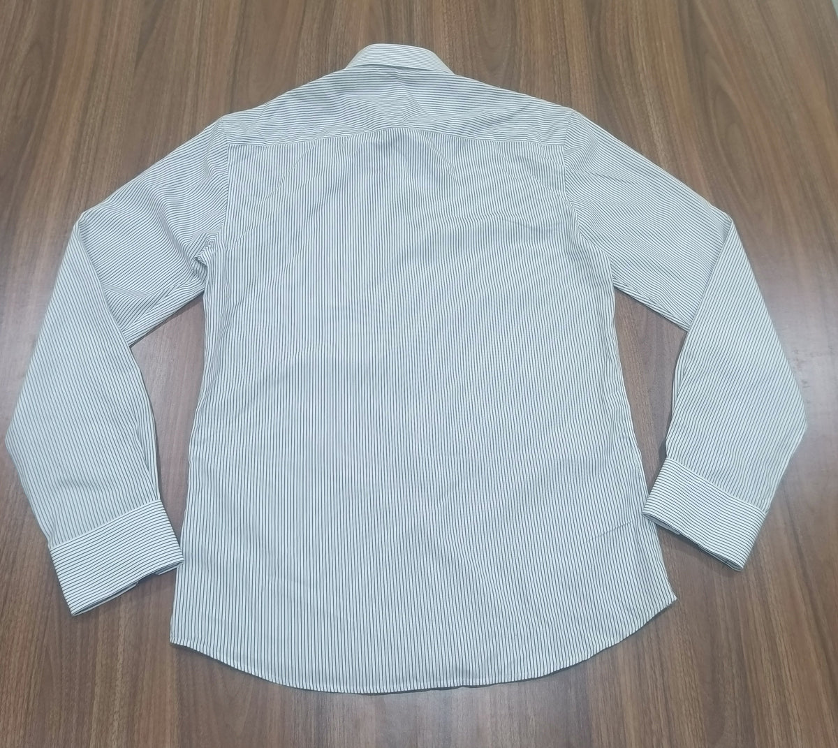 Men's Shirt-Blue Striped-Thrift