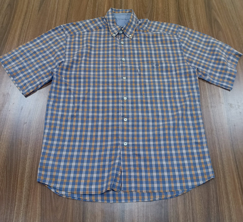 Men's Shirt- Checkered-Thrift