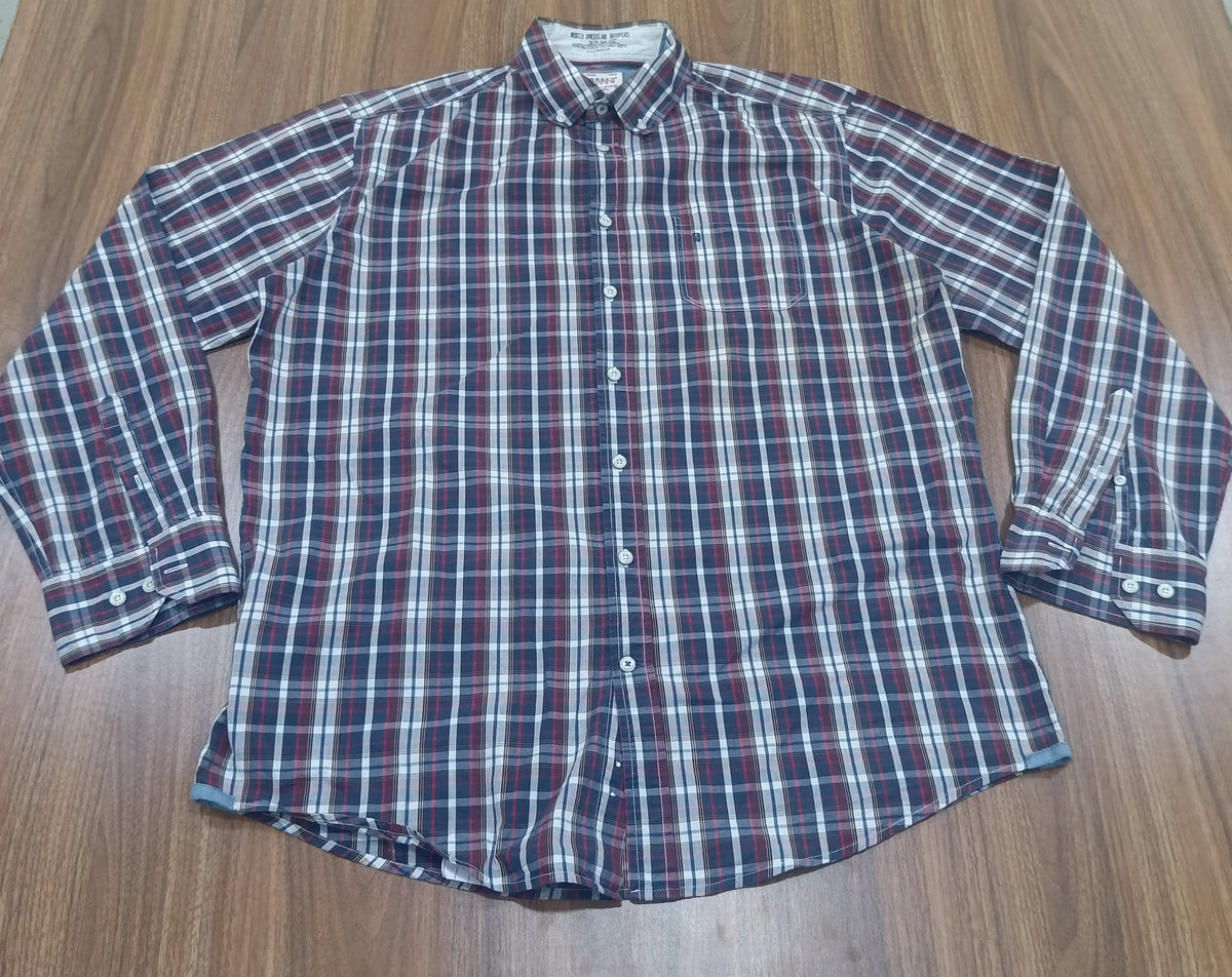 Men's Shirt-checkered-Thrift
