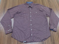 Men's Shirt-checkered-Thrift