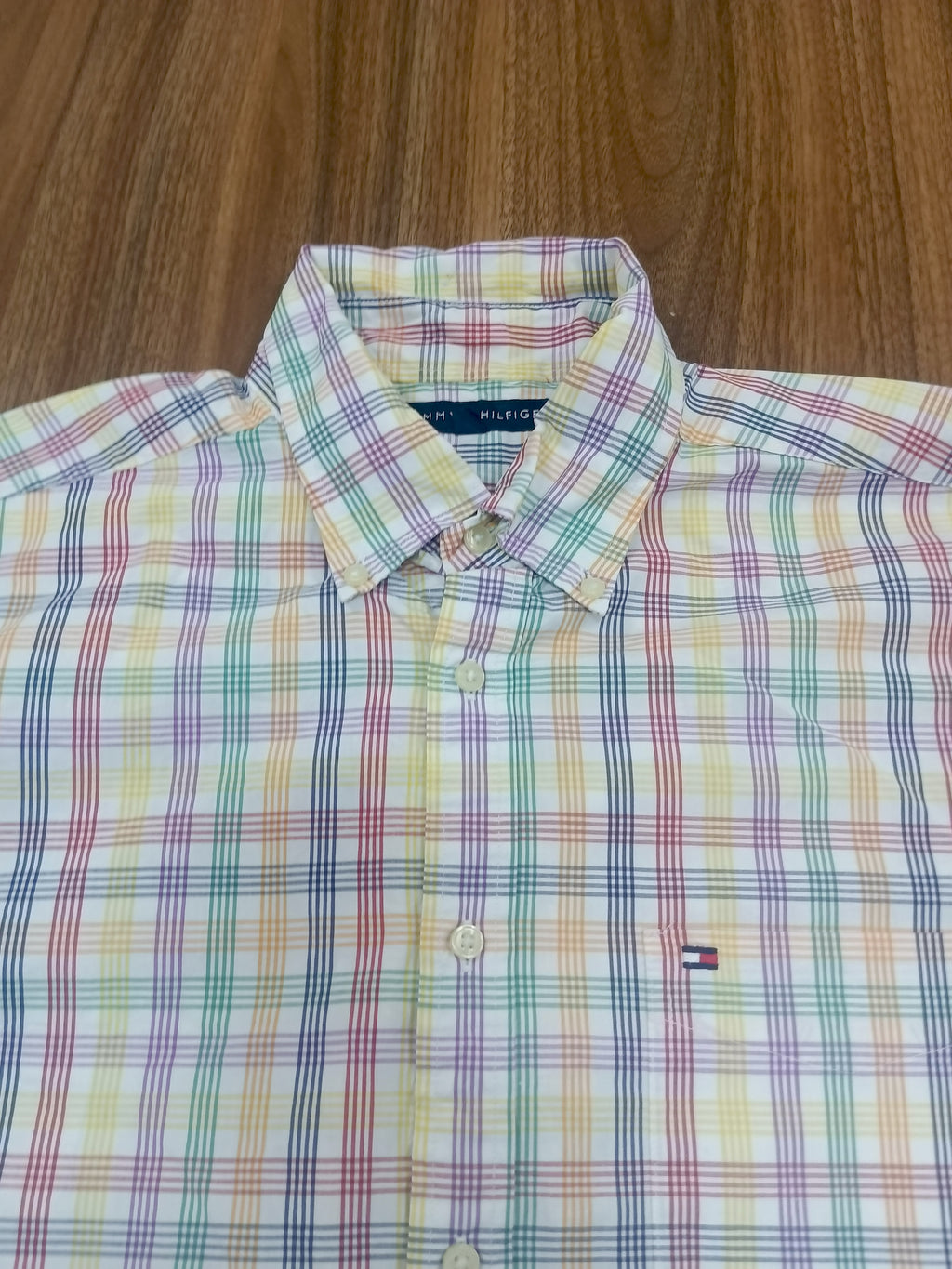 Men's Shirt-check pattern-Thrift