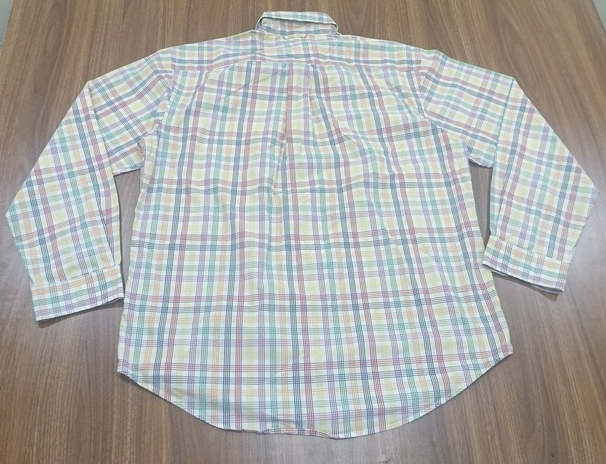 Men's Shirt-check pattern-Thrift
