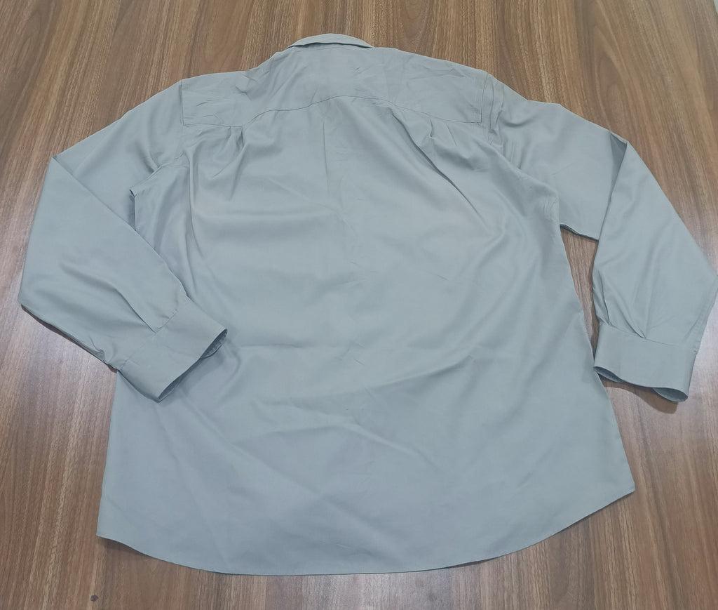 Men's Shirt-Light Gray-Thrift