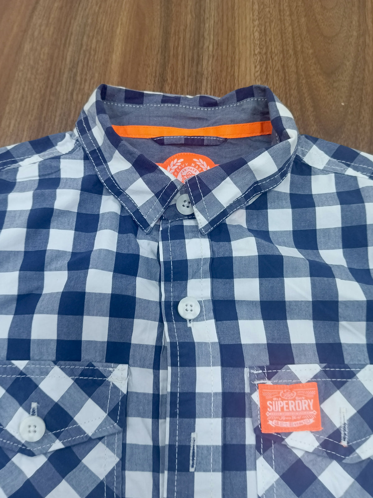 Men's Shirt-Checkred-Thrift
