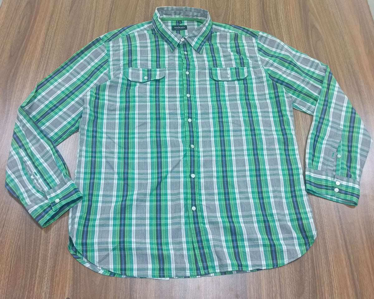 Men's Shirt-Checkered-Thrift