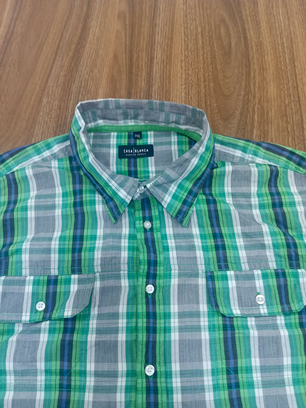 Men's Shirt-Checkered-Thrift