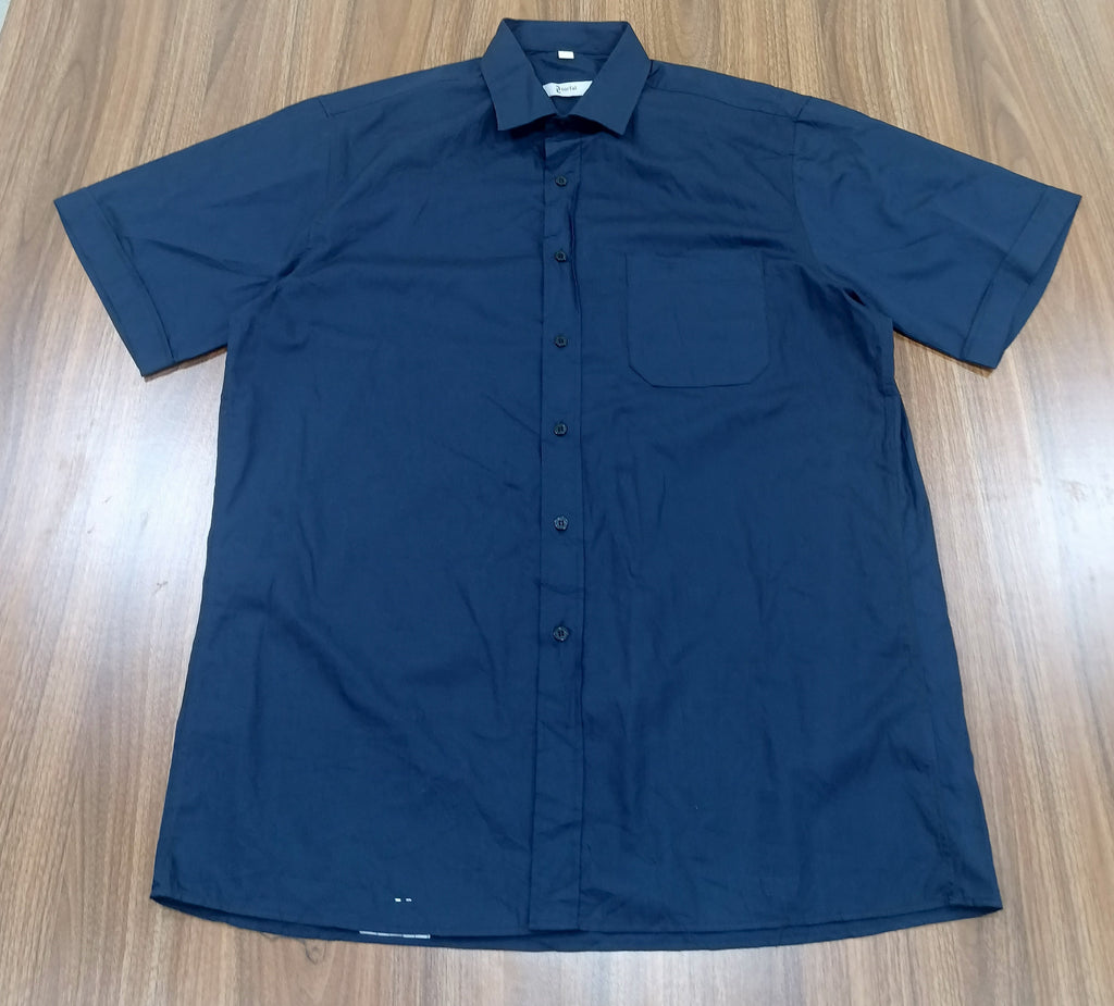 Men's Shirt-Navy Blue-Thrift