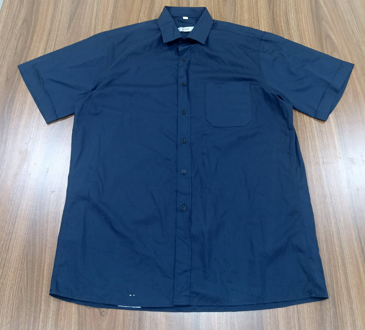 Men's Shirt-Navy Blue-Thrift