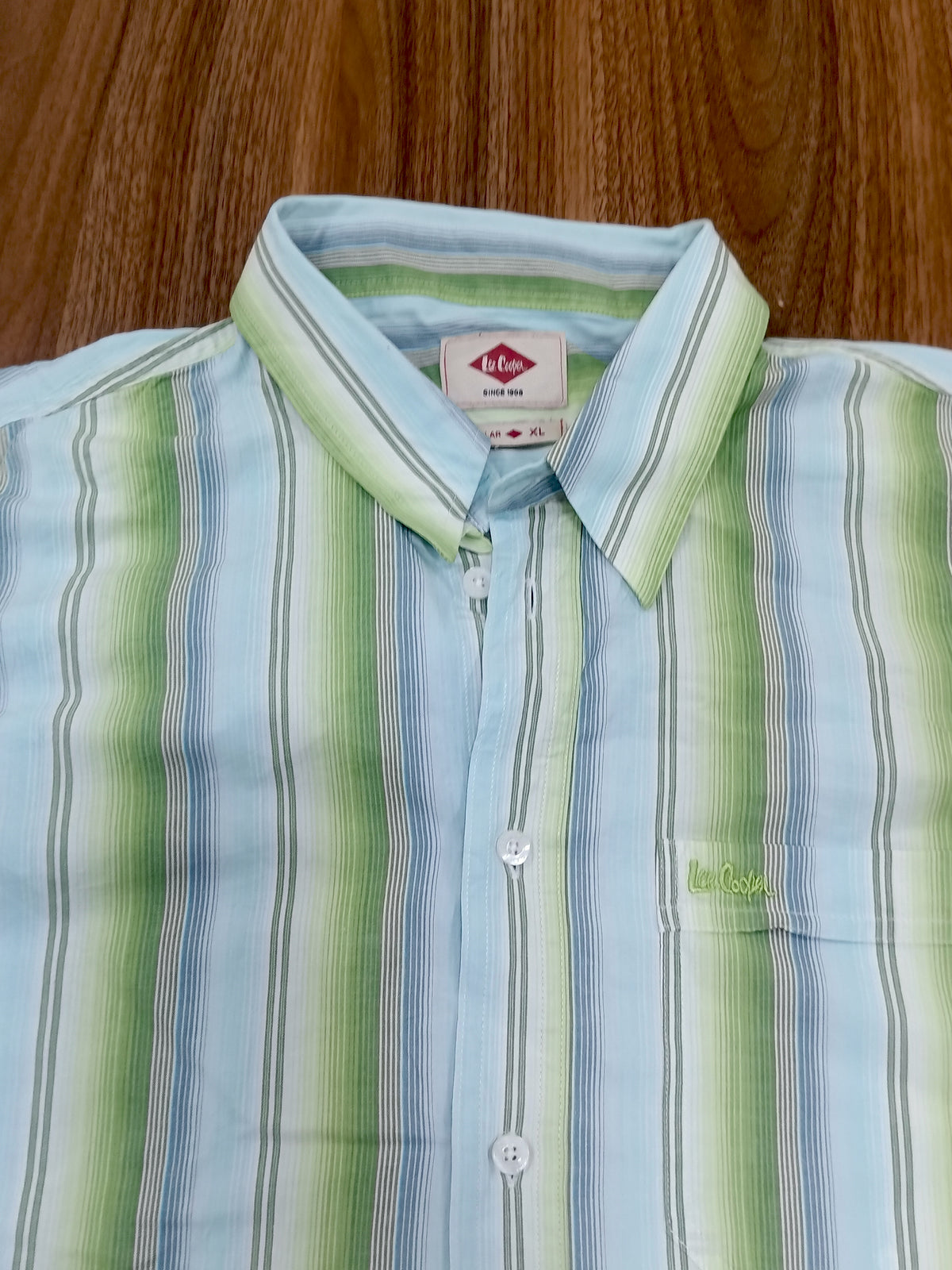 Men's Shirt-Striped-Thrift
