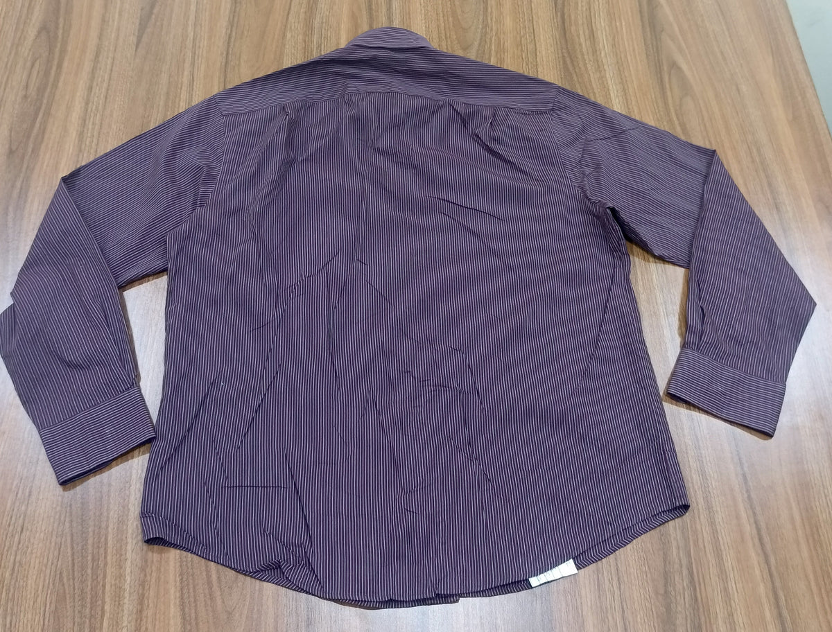 Men's Shirt-Whine-Striped-Thrift
