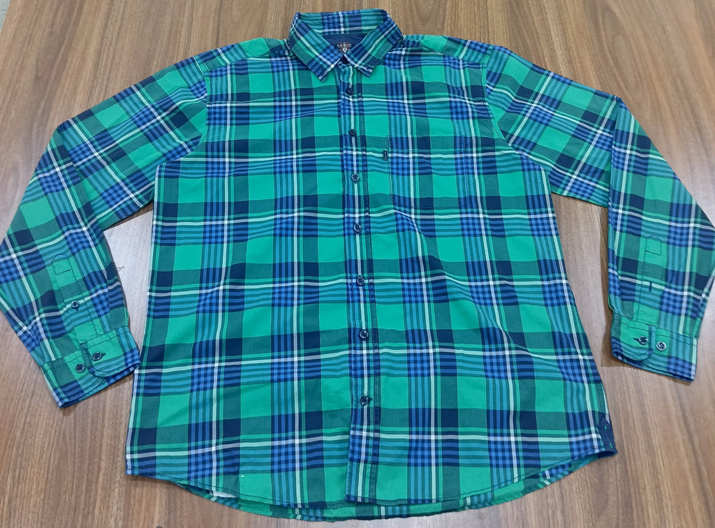 Men's Shirt-Checkered-Thrift