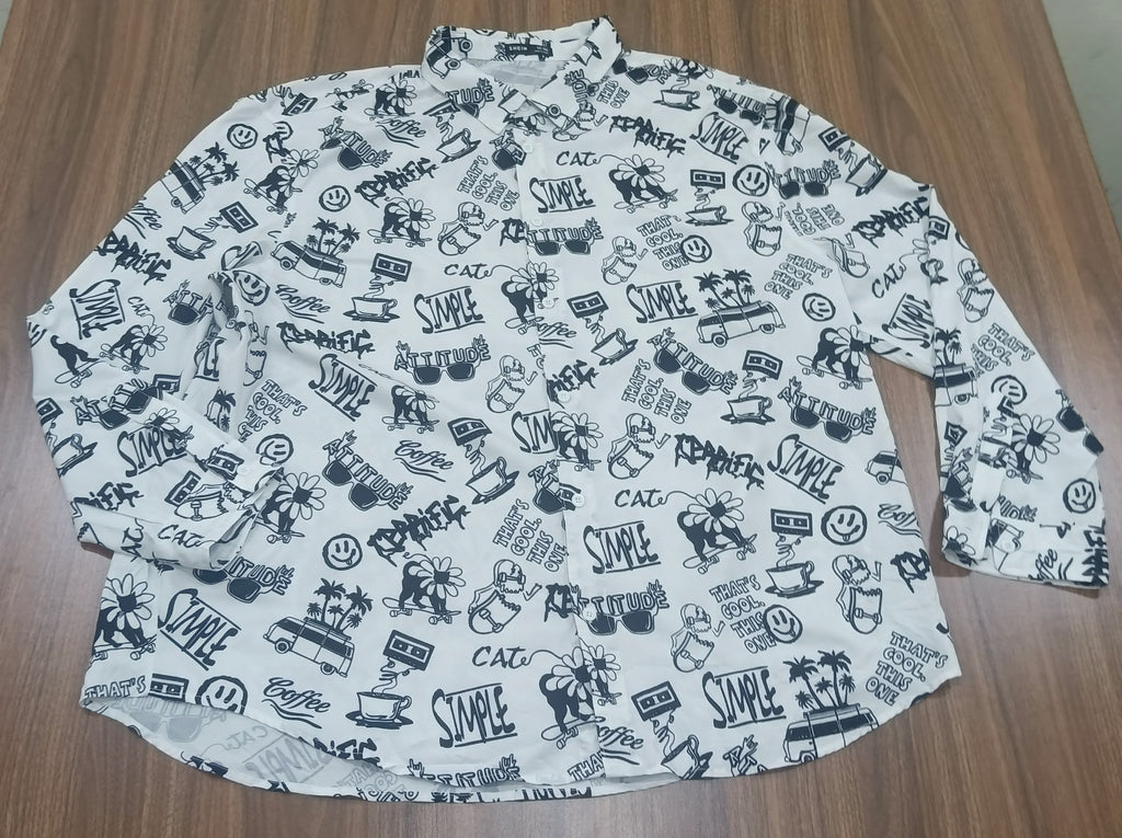 Men's Shirt-Vintage -Thrift