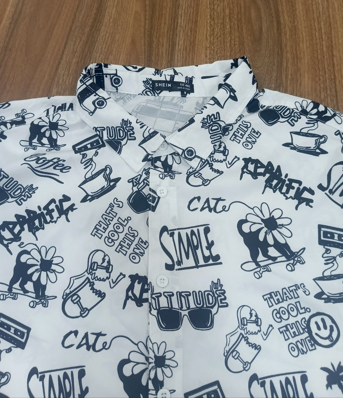 Men's Shirt-Vintage -Thrift