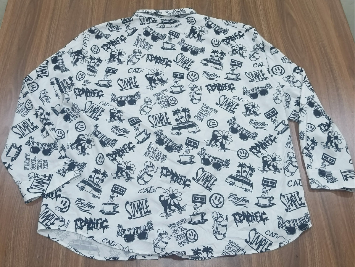 Men's Shirt-Vintage -Thrift