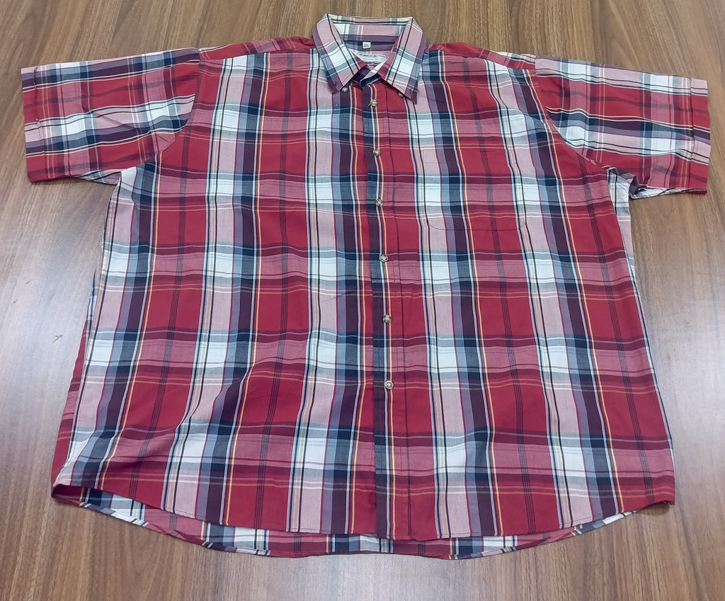 Men's Shirt-Checkered -Thrift