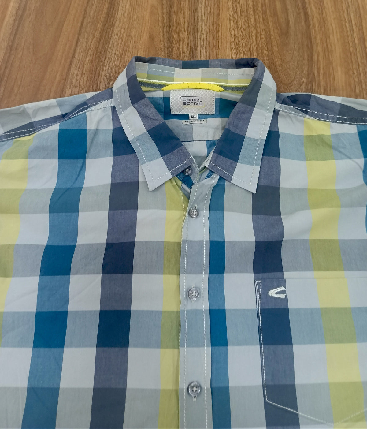 Men's Shirt-Checkered -Thrift