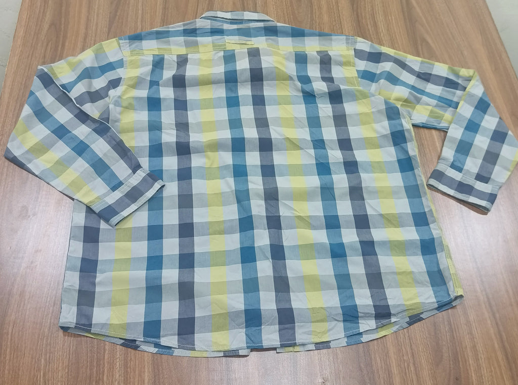 Men's Shirt-Checkered -Thrift
