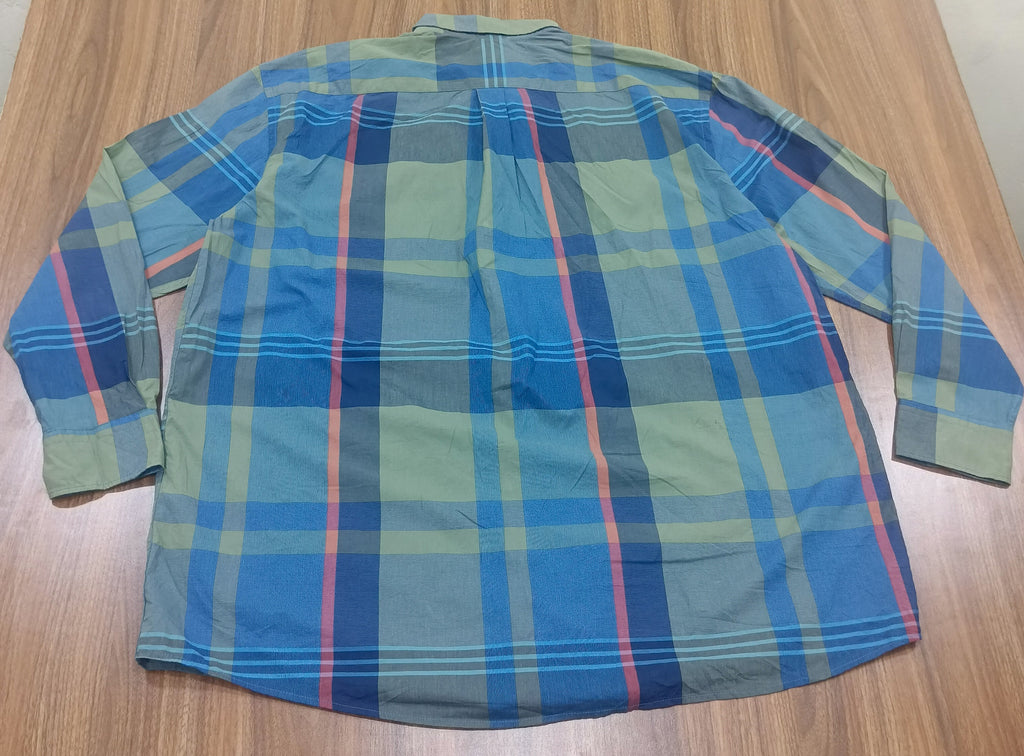 Men's Shirt-Check Pattern -Thrift