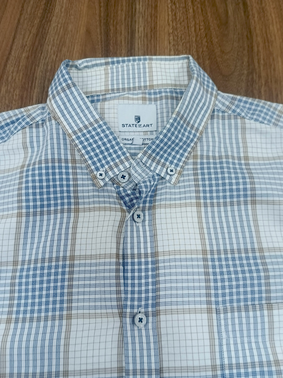 Men's Shirt-Checkered -Thrift