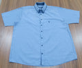 Men's Shirt-Sky Blue Pattern-Thrift