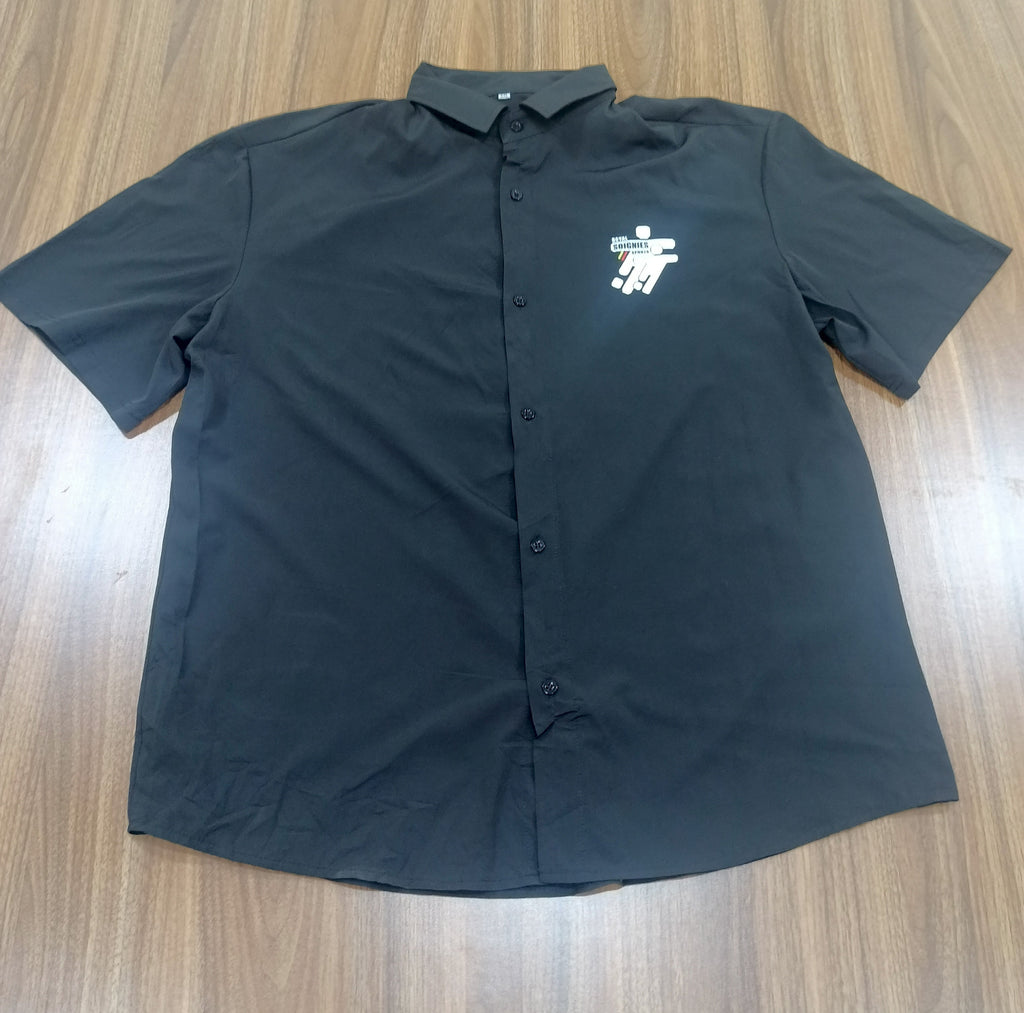 Men's Shirt-Fashion-Black-Thrift