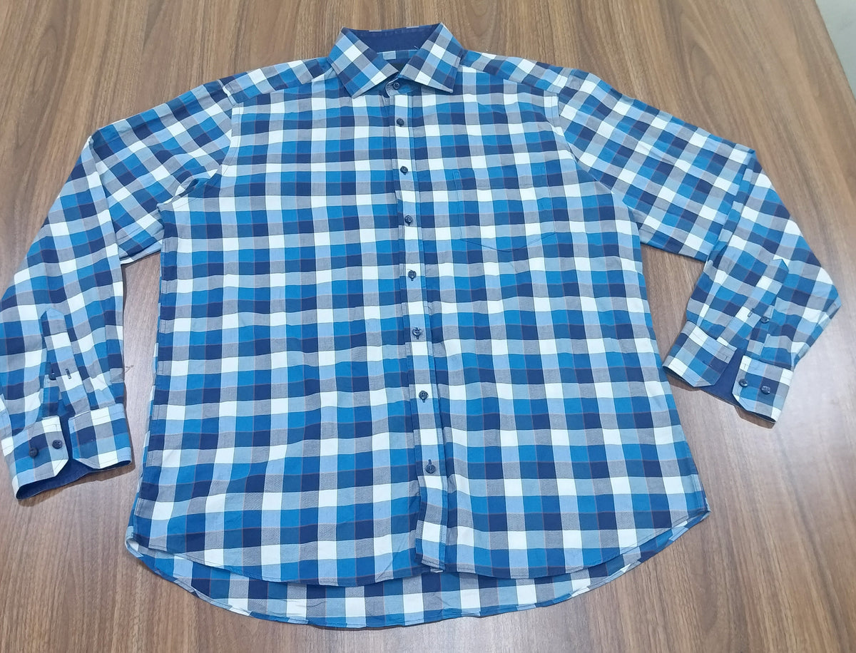 Men's Shirt-Checkered-Thrift
