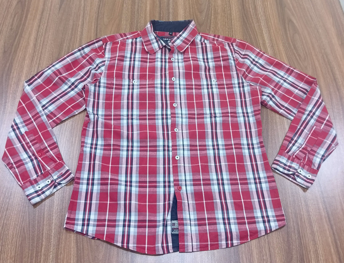 Men's Shirt-Checkered-Thrift