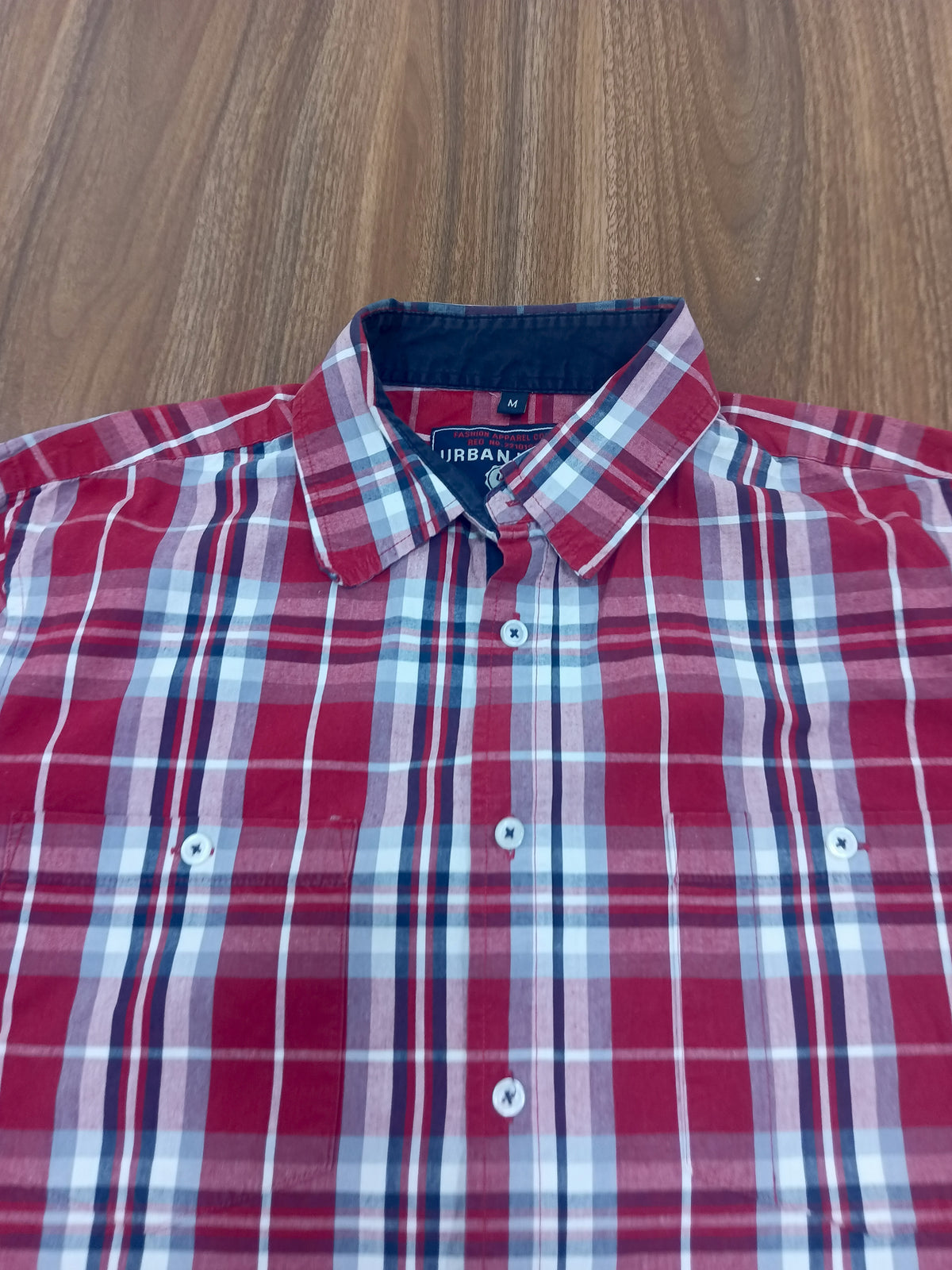 Men's Shirt-Checkered-Thrift