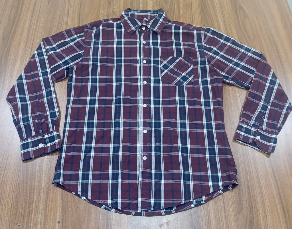 Men's Shirt-Checkered-Thrift