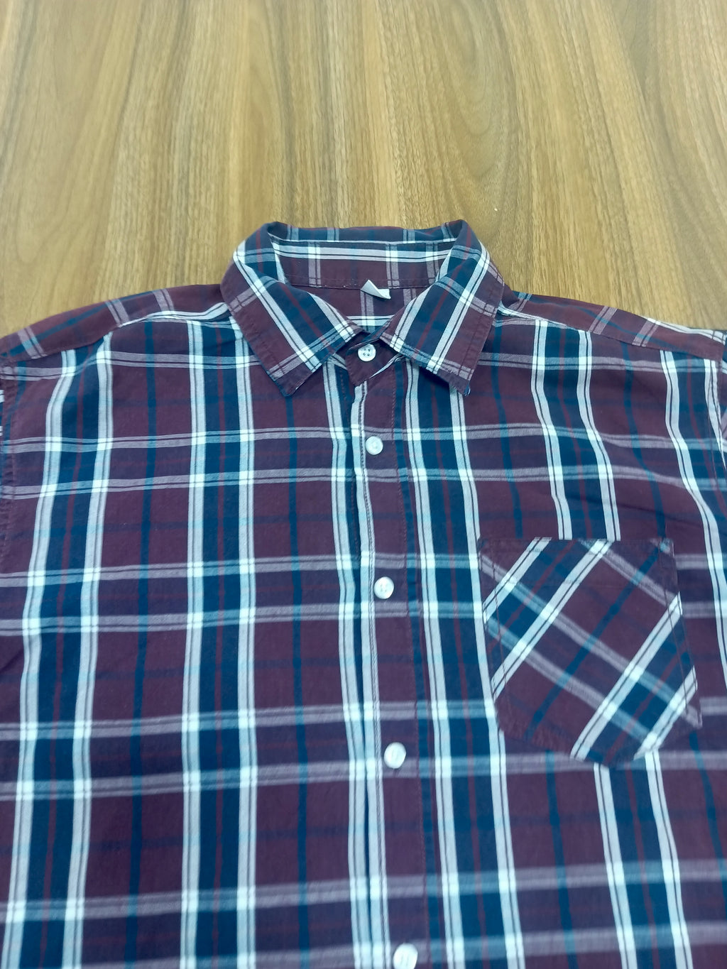 Men's Shirt-Checkered-Thrift