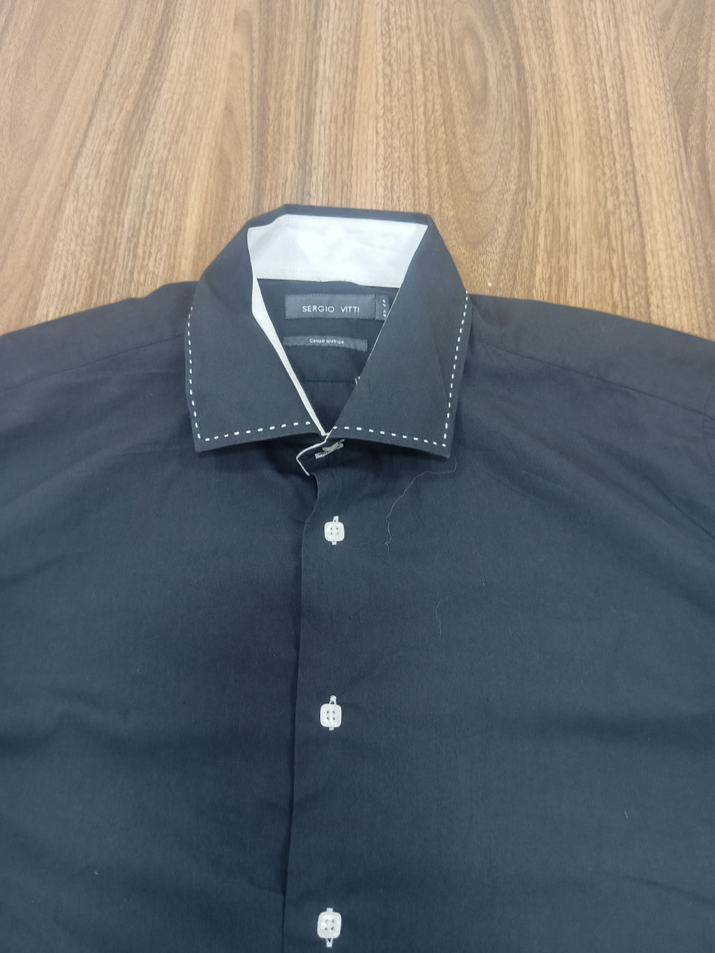 Men's Shirt-Black-Thrift