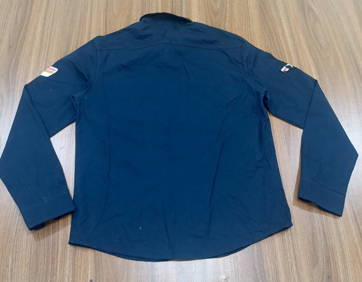 Men's Shirt-Navy blue-Thrift