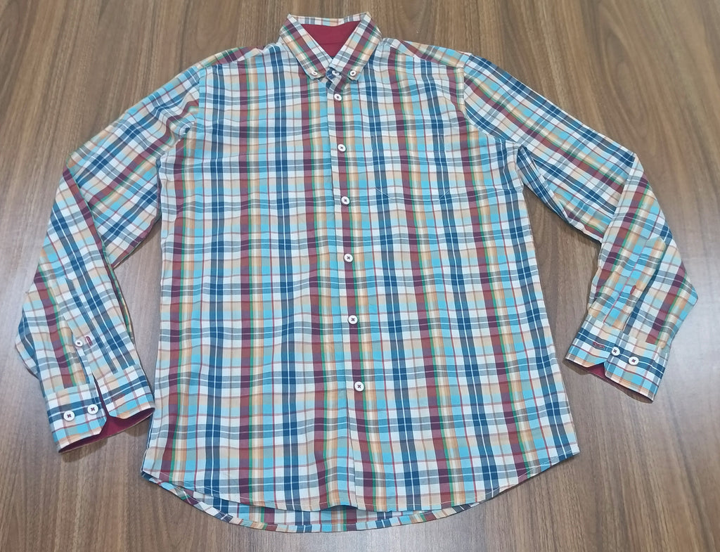 Men's Shirt-Checkered-Thrift