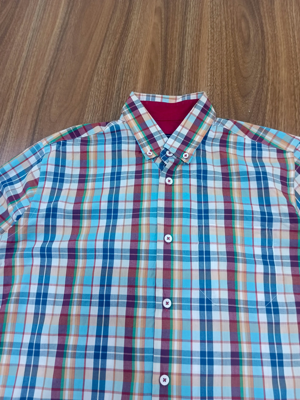 Men's Shirt-Checkered-Thrift