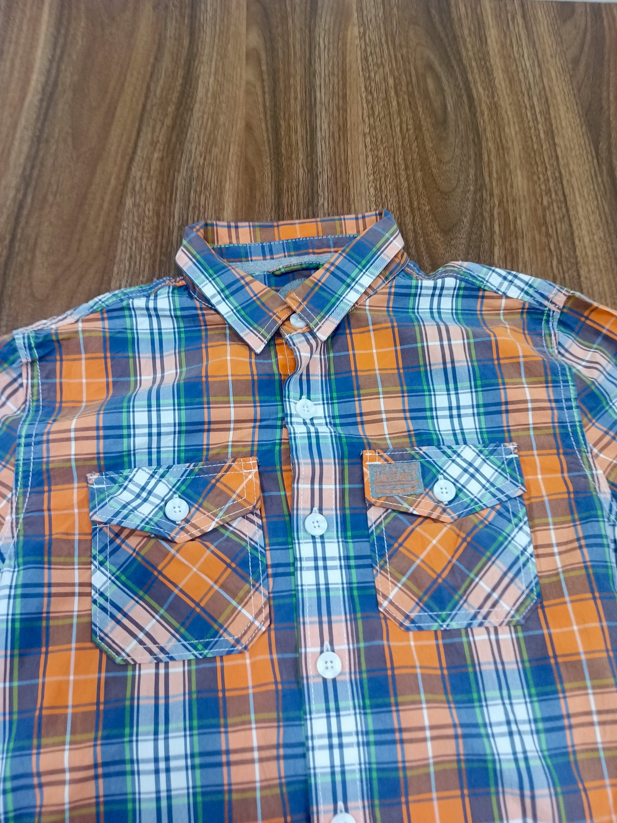 Men's Shirt-Checkered-Thrift