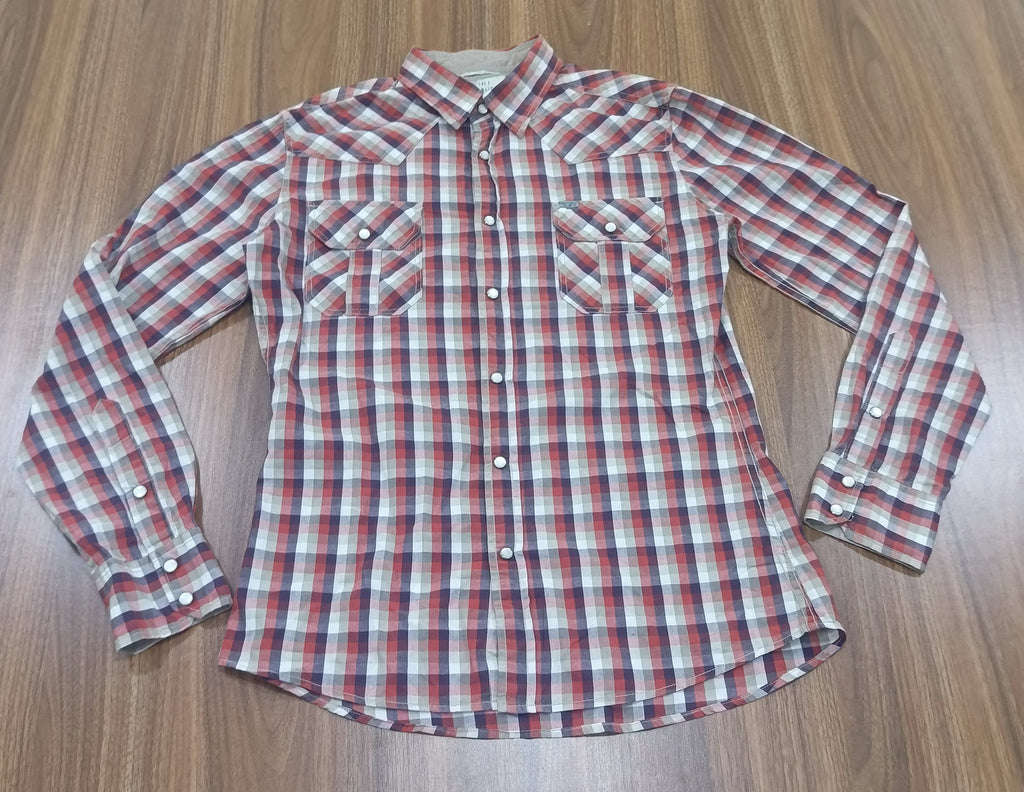 Men's Shirt-Checkered-Thrift